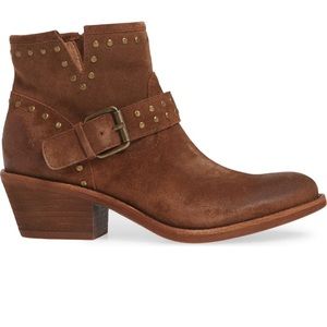 Sofft Suede Moto / Cowboy Bootie